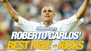 Real Madrid  Roberto Carlos best free-kicks