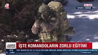 İŞTE KOMANDOLARIN ZORLU EĞİTİMİ