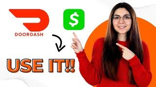 How to use cash app on Doordash Best Method