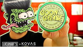Goon Grease Pomade  How to use an Oil Based Pomade  Pomade Pomp Styling Tutorial