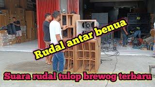 Suara rudal tulop brewog terbaru‼️ di badan sampai getar