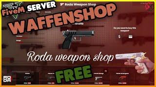 FiveM Weapon Shop mit UI  ESX Weaponshop UI  Best Weapon Shop FiveM Server einrichten