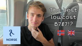 NEW & Cheap Trying FlyNorse B787 from Oslo OSL to London LGW  Economy class review