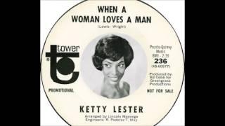 Ketty Lester - When A Woman Loves A Man 1966