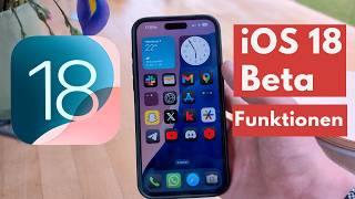 iOS 18 Beta Top 10 neue Funktionen