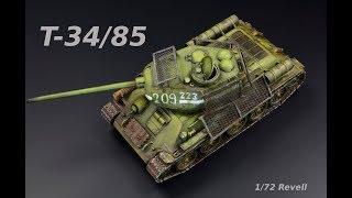 T-3485 Mod 1944 Bedspring Armor 172 Revell - Tank Model