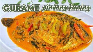 MENU SEHAT  - MASAK TANPA MINYAK    RESEP GURAME PINDANG KUNING