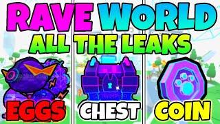 *NEW*RAVE WORLD UPDATE ALL THE LEAKS Pet Simulator 99