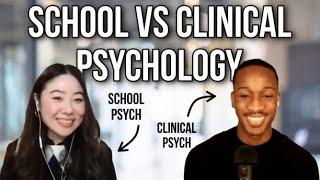 SCHOOL VS CLINICAL PSYCHOLOGY  similarities and differences feat. @philsguidetopsyd 