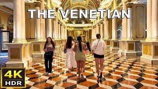 4K HDR The Venetian Las Vegas Walking Tour  May 2024