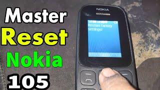 How to master reset nokia 105 Ta1034 Ta1034 master reset lock code hard reset nokia 105