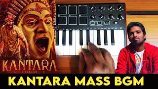 Kantara  Mass Bgm By Raj Bharath  Rishab Shetty  B.Ajaneesh Loknath