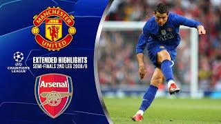 Arsenal vs Manchester United Extended Highlights  UCL Semi-Finals 2nd Leg 