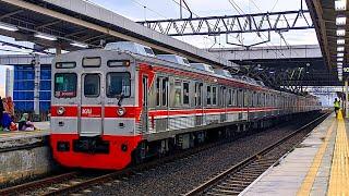 TOKYU 8518F EX DENENTOSHI LINE MENINGGALKAN STASIUN MANGGARAI