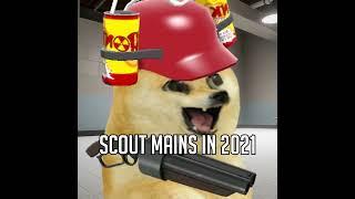 2007 Scout vs 2021 Scout TF2