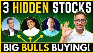 3 Hidden Stocks bought by BIG Investors -Time to BUY? Rahul Jain Analysis #rahuljainfinance #stocks