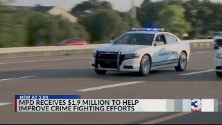 Memphis Police to receive $1.9M for crime-fighting cameras officer equipment