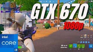 GTX 670 - Fortnite  Chapter 4 Season 1 - 1080p - Low to High Graphics Settings