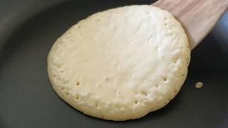 Resepi Pancake lembut dan gebu guna 5 bahan je. X perlu lagi beli instant pancake.  Lempeng omputih