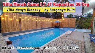 VILLA MURAH 17 JUTA KAPASITAS 35 ORG  Villa Nesya Dinesky Cisarua Puncak Bogor