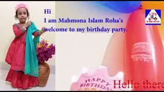 My princess Mahmona Islam Roha birthday party_22.10.2022