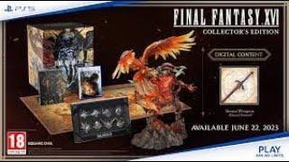 UNBOXING Final Fantasy 16 XVI Collectors Edition - PS5 - IS IT WORTH IT?