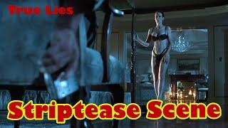 The Iconic Striptease Scene  - Unedited Scenes Form the True Lies Blooper