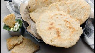 Sourdough Naan  Quick GF Vegan FlatbreadPizza Crust Recipe