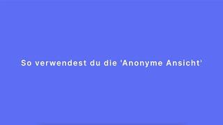 So verwendest du die Anonyme Ansicht von Startpage