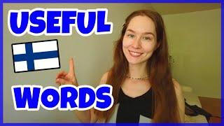 8 Short Useful Words & Phrases in Finnish Beginner Level