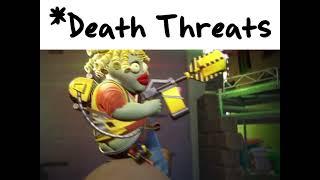 Death threats Plants vs Zombies Edition