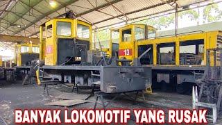 UPDATE DIPO LOKOMOTIF PG JATIROTO  MASIH BANYAK ARMADA LOKOMOTIF NYA