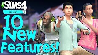 The Sims 4 For Rent 10 NEW FEATURES You Might Not Know