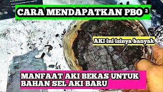 Memanfaatkan Aki Bekas Untuk Bahan Plat Aki Barurecycle used batteries for new battery cells