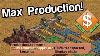 Boost Your Industry Production and Station Ratings OpenTTD Game Mechanics 01