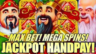 JACKPOT HANDPAY 82 MEGA FREE SPINS NEW SAN XING RICHES Slot Machine IGT