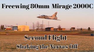 Freewing Mirage 2000C 80mm EDF Jet - Second Flight