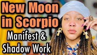 New Moon in Scorpio Energy What to Do Journal Prompts Crystals Herbs & More