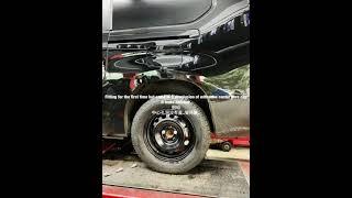 2019 Citroen Berlingo alloy wheel to steelie wheel conversion.