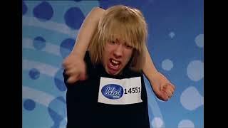 Crazy Swedish guy on American Idol