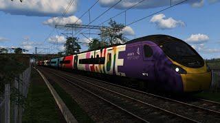 TS2021 Edinburgh - London Euston Class 390