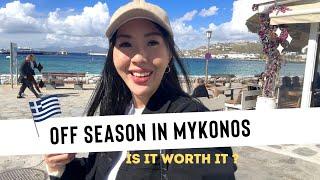 Solo Travel Journal  PART 1 OFF SEASON IN MYKONOS absolutely worth it