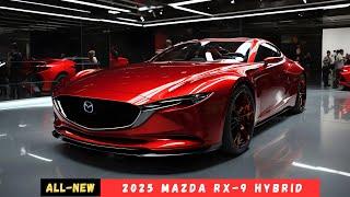 Amazing All New 2025 Mazda RX-9 Hybrid Introduced - First Look