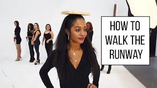 How To Walk The Runway Like A Model  Modeling Course  Part 1