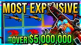 WHO HAS THE MOST EXPENSIVE CSGO INVENTORY? OVER $5000000