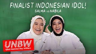 SIAPA-KAH YANG AKAN MENANG INDONESIAN IDOL?? SALMA VS NABILA  #UNBW