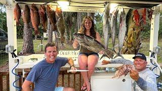 FAMILY COMPETITION WHO WINS? SALTWATER SHOWDOWN {CATCH CLEAN COOK} Brito YaYa and Ropate