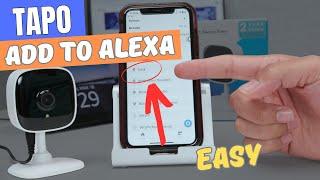 How to add Tapo camera to Alexa and Echo Show STEP-by-STEP