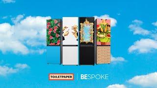 Toiletpaper X Bespoke 2-door Refrigerator l Samsung