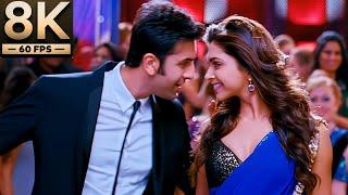 8K Remastered - Badtameez Dil  Ranbir Kapoor Deepika Padukone  Yeh Jawaani Hai Deewani